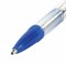 Ручка шариковая STAFF "BP-03", СИНЯЯ, корпус прозрачный, узел 1 мм, линия письма 0,5 мм, 143742 - фото 11434259