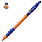 Ручка шариковая автоматическая с грипом ERICH KRAUSE "R-301 Orange", СИНЯЯ, 1,0 мм, линия письма 0,5 мм, 46762 - фото 11434268