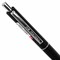 Ручка шариковая автоматическая ОФИСМАГ "M17", СИНЯЯ, корпус черный, стандартный узел 0,7 мм, линия письма 0,5 мм, 144159 - фото 11434686