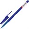 Ручка шариковая ОФИСМАГ "Офисная", СИНЯЯ, корпус синий, узел 1 мм, линия письма 0,5 мм, 141117 - фото 11434711