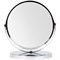 Зеркало настольное BRABIX, круглое, диаметр 17 см, двустороннее, с увеличением, металлическая рамка, 607422 - фото 11444271
