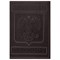Обложка для паспорта натуральная кожа гладкая, "Герб", вертикальная, коньяк, BRAUBERG, 237190 - фото 11449286