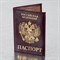 Обложка для паспорта STAFF "Profit", экокожа, "ПАСПОРТ", бордовая, 237192 - фото 11449530
