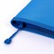 Папка на молнии пластиковая BRAUBERG "Стандарт", стандартная фактура, А4, 325х230 мм, матовая, синяя, 224057 - фото 11450870