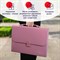 Папка-портфель пластиковая BRAUBERG А4 (327х254х30 мм), 13 отделений, розовая, 221441 - фото 11451156