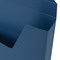 Портфель пластиковый STAFF А4 (320х225х36 мм), без отделений, синий, 229240 - фото 11451498