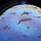 Глобус зоогеографический GLOBEN "Классик Евро", диаметр 250 мм, с подсветкой, детский, Ке012500270 - фото 11461484
