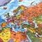 Карта мира политическая 101х70 см, 1:32М, с ламинацией, интерактивная, европодвес, BRAUBERG, 112381 - фото 11461495