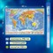 Карта мира политическая 101х70 см, 1:32М, с ламинацией, интерактивная, европодвес, BRAUBERG, 112381 - фото 11461499