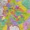 Карта России политико-административная 101х70 см, 1:8,5М, интерактивная, европодвес, BRAUBERG, 112395 - фото 11461521