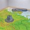 Карта России физическая 101х70 см, 1:8,5М, с ламинацией, интерактивная, европодвес, BRAUBERG, 112392 - фото 11461612