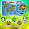 Карта мира "Животный и растительный мир" 101х69 см, интерактивная, в тубусе, ЮНЛАНДИЯ, 112373 - фото 11461630