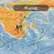 Карта мира физическая "Полушария" 101х69 см, 1:37М, интерактивная, в тубусе, BRAUBERG, 112376 - фото 11461697