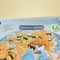 Карта мира физическая "Полушария" 101х69 см, 1:37М, интерактивная, европодвес, BRAUBERG, 112375 - фото 11461725
