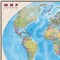 Карта настенная "Мир. Политическая карта", М-1:20 млн., размер 156х101 см, ламинированная, 634, 295 - фото 11461747