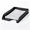 Лоток горизонтальный для бумаг BRAUBERG Standard, 350х253х65 мм, черный, 237947 - фото 11468007
