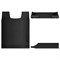 Лоток горизонтальный для бумаг BRAUBERG-CONTRACT, А4 (340х254х66,5 мм), черный, 230879 - фото 11468265