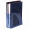 Лоток вертикальный для бумаг BRAUBERG "Delta", 240х90х240 мм, тонированный синий, 237245 - фото 11468540