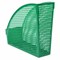 Лоток вертикальный для бумаг STAFF "Profit", 270х100х250 мм, сетчатый, полипропилен, зеленый, 237254 - фото 11468797