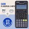 Калькулятор инженерный CASIO FX-82ESPLUS-2-WETD (162х80 мм), 252 функции, батарея, сертифицирован для ЕГЭ, FX-82ESPLUS-2-S 101010250394 - фото 11469985