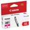 Картридж струйный CANON (CLI-481M XL) для PIXMA TS704 / TS6140, пурпурный, ресурс 474 страницы, оригинальный, 2045C001 101010363219 - фото 11477119