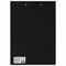 Доска-планшет STAFF "EVERYDAY" с прижимом А4 (225х316 мм), картон/бумвинил, РОССИЯ, черная, 229051 - фото 11482141