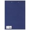 Доска-планшет STAFF "EVERYDAY" с прижимом А4 (225х316 мм), картон/бумвинил РОССИЯ, синяя, 229052 - фото 11482206