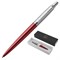 Ручка шариковая PARKER "Jotter Core Kensington Red CT", корпус красный, детали хром, синяя, 1953187 101010142379 - фото 11518311