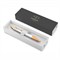 Ручка шариковая PARKER "IM Premium Pearl GT", жемчужный лак, позолота, синяя, 2143643 101010143854 - фото 11518364