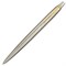 Ручка шариковая PARKER "Jotter Core Stainless Steel GT", ежедневник А5 черный, пакет, 880886 101010880886 - фото 11518686