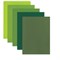 Цветной фетр МЯГКИЙ А4, 2 мм, 5 листов, 5 цветов, плотность 170 г/м2, оттенки зеленого, ОСТРОВ СОКРОВИЩ, 660643 - фото 11531259