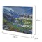 Картина стразами (алмазная мозаика) 40х50 см, ОСТРОВ СОКРОВИЩ "Горное озеро", на подрамнике, 662429 - фото 11532124