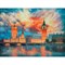 Картина стразами (алмазная мозаика) 40х50 см, ОСТРОВ СОКРОВИЩ "Небо Лондона", на подрамнике, 662592 - фото 11532800