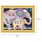 Картина стразами (алмазная мозаика) сияющая 40х50 см, ОСТРОВ СОКРОВИЩ "Индийские слоны", без подрамника, 662452 - фото 11532857