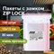 Пакеты ZIP LOCK "зиплок" ОЧЕНЬ ПРОЧНЫЕ, комплект 100 шт., 100х150 мм, ПВД 80 мкм, BRAUBERG EXTRA, 608176 101010608176 - фото 11534025