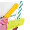 Подставка для книг ЮНЛАНДИЯ, с боковыми зажимами, регулируемый наклон, пластик, розовая, 237907 - фото 11536436