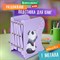 Подставка-держатель для книг и учебников BRAUBERG KIDS "Panda", раздвижная, металлическая, 238064 - фото 11536543