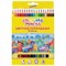 Карандаши цветные ЮНЛАНДИЯ "ДОМИКИ", 18 цветов, пластиковые, классические, грифель мягкий 3 мм, 181837 101010181837 - фото 11545325