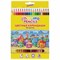 Карандаши цветные ЮНЛАНДИЯ "ДОМИКИ", 36 цветов, пластиковые, классические, грифель мягкий 3 мм, 181839 101010181839 - фото 11547134