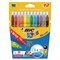 Фломастеры BIC "Kid Couleur", 12 цветов, суперсмываемые, вентилируемый колпачок, европодвес, 9202932 101010150647 - фото 11549018