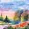Краски акварельные BRAUBERG KIDS, медовые, 6 цветов, квадратные кюветы, пластиковый пенал, 192281 - фото 11551345