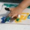 Краски пальчиковые для малышей от 1 года, 6 цветов (3 классических + 3 флуоресцентных) х 40 мл, BRAUBERG KIDS, 192279 - фото 11551371