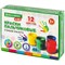 Краски пальчиковые для малышей от 1 года, КЛАССИКА, 12 цветов по 40 мл, BRAUBERG KIDS, 192397 - фото 11551443