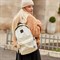 Рюкзак BRAUBERG POSITIVE универсальный, карман-антивор, "Beige", 42х28х14 см, 270776 - фото 11556157