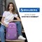 Рюкзак BRAUBERG HIGH SCHOOL универсальный, 3 отделения, "Стимул", фиолетовый, 46х31х18 см, 225516 - фото 11556355