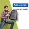 Рюкзак BRAUBERG DELTA универсальный, 2 отделения, серый, "Lime insert", 49х33х18 см, 225293 - фото 11557480