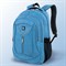 Рюкзак BRAUBERG HIGH SCHOOL универсальный, 3 отделения, "Скай", голубой, 46х31х18 см, 225517 - фото 11557596
