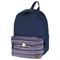 Рюкзак BRAUBERG SYDNEY универсальный, карман с пуговицей, синий, 40х28х12 см, 225352 - фото 11558266