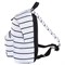 Рюкзак BRAUBERG СИТИ-ФОРМАТ универсальный, "Strip", белый в полоску, 41х32х14 см, 228846 - фото 11558424