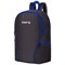 Рюкзак STAFF TRIP универсальный, 2 кармана, черный с синими деталями, 40x27x15,5 см, 270786 - фото 11558839